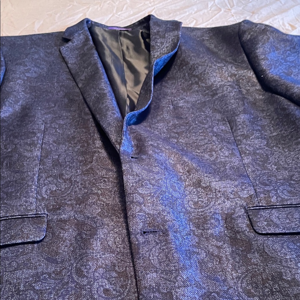 Alan Flusser Patterned Sport Coat Blazer – See Measurements